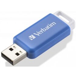 USB flash накопитель Verbatim DataBar 49455 64GB (Blue) Thumb