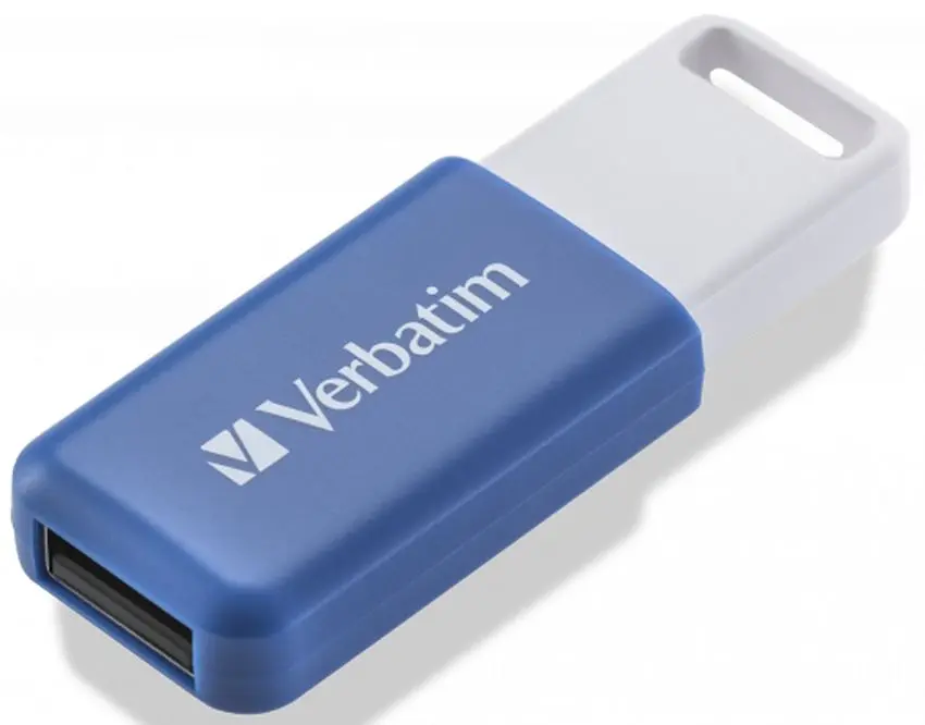 USB flash накопитель Verbatim DataBar 49455 64GB (Blue) - 4