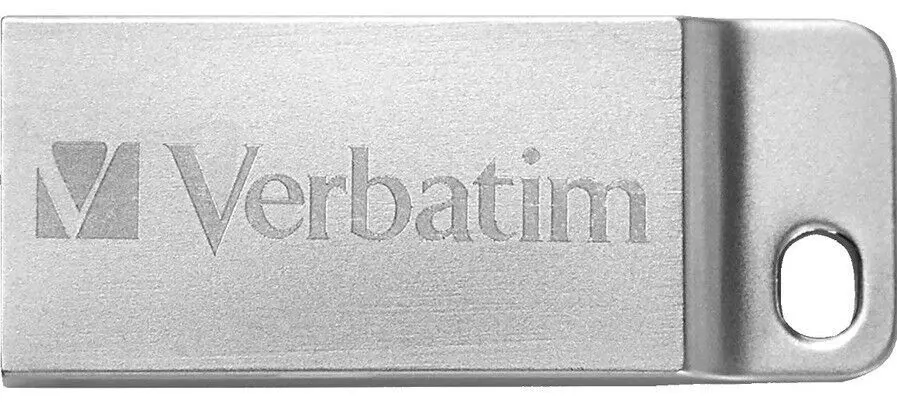 USB flash накопитель Verbatim Metal Executive 64GB (Silver) - 2