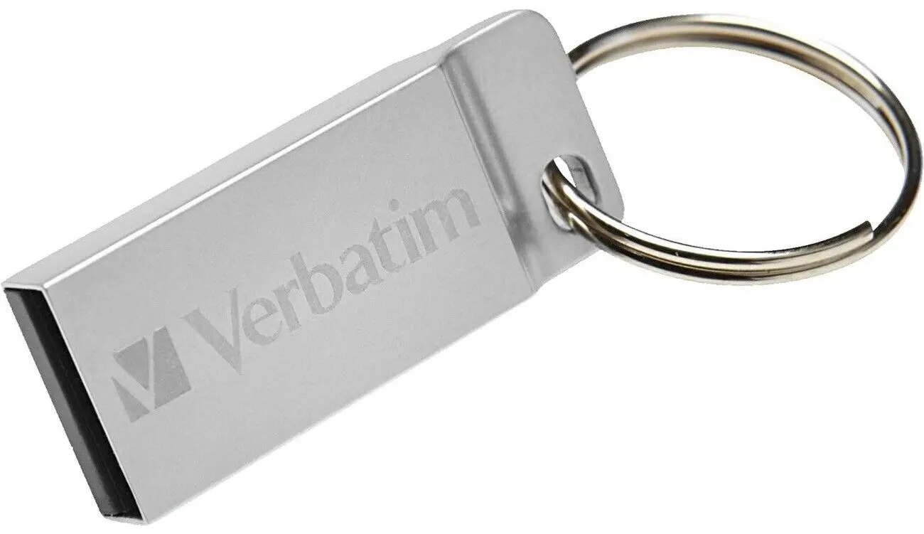USB flash накопитель Verbatim Metal Executive 64GB (Silver) - 3