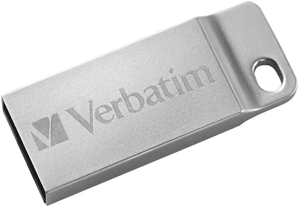 USB flash накопитель Verbatim Metal Executive 64GB (Silver)