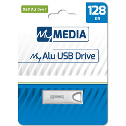 USB flash накопитель Verbatim MyDual 128GB (Grey) Thumb