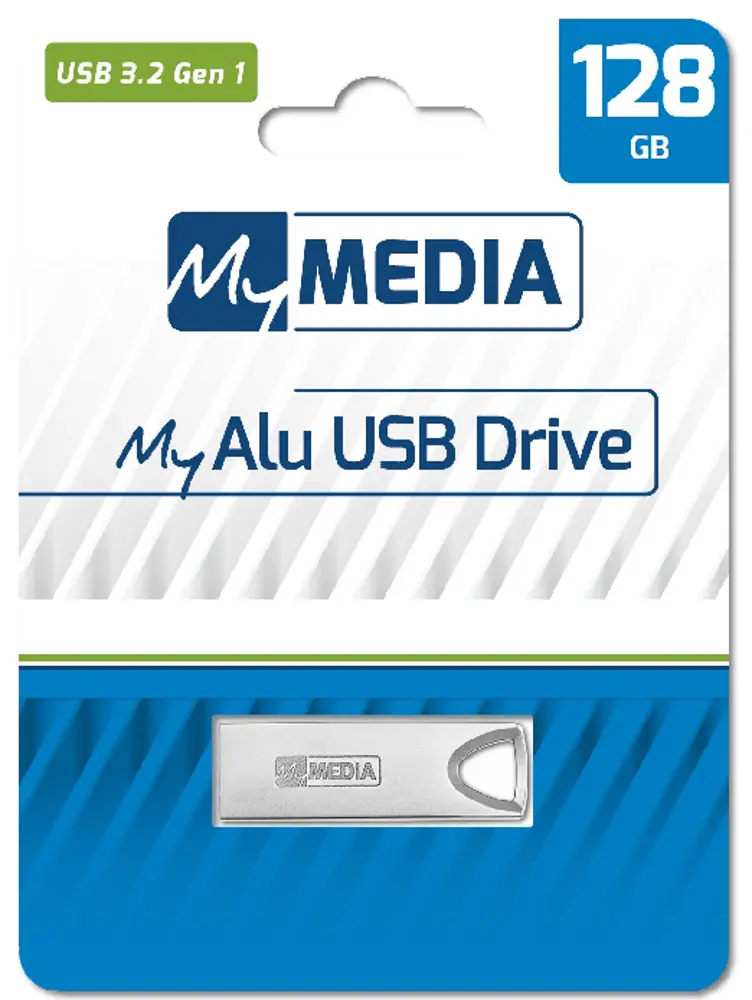 USB flash накопитель Verbatim MyDual 128GB (Grey) - 3
