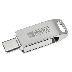 USB flash накопитель Verbatim MyDual 128GB (Grey) Thumb