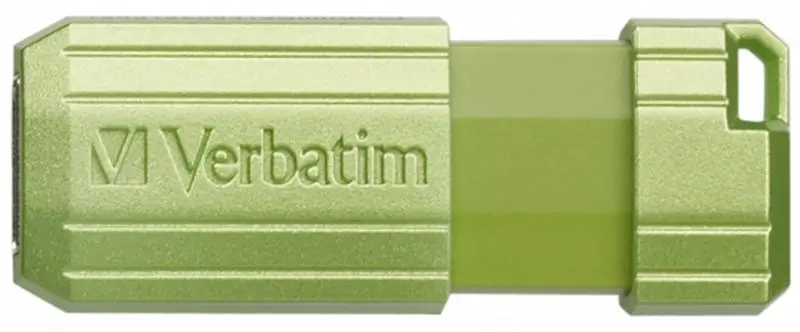 USB flash накопитель Verbatim PinStripe 128GB (Green) - 3