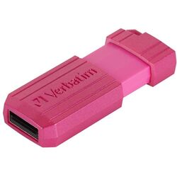 USB flash накопитель Verbatim PinStripe 128GB (Pink) Thumb