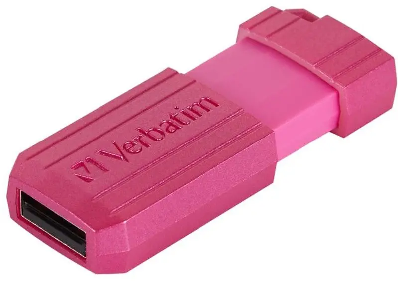 USB flash накопитель Verbatim PinStripe 128GB (Pink) - 2