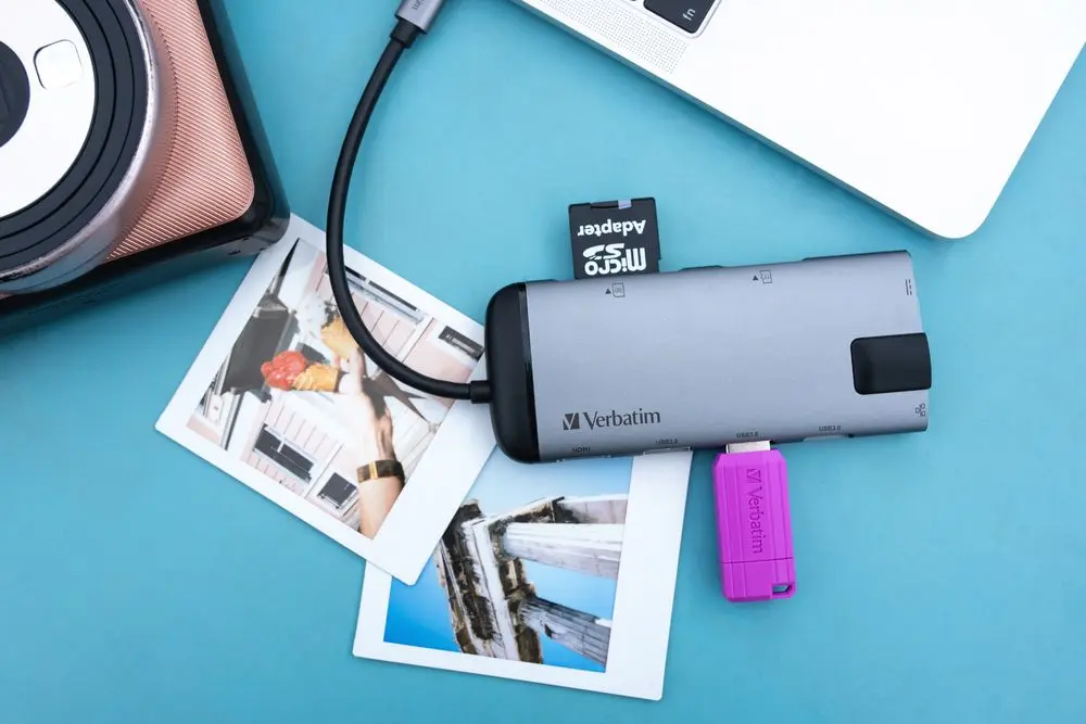 USB flash накопитель Verbatim PinStripe 128GB (Pink) - 3