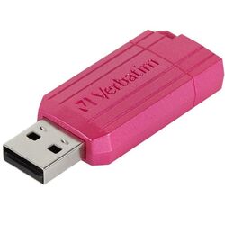 USB flash накопитель Verbatim PinStripe 128GB (Pink)