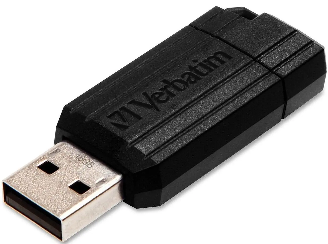 USB flash накопитель Verbatim PinStripe 16GB (Black) - 3