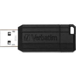 USB flash накопитель Verbatim PinStripe 16GB (Black)