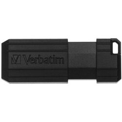 USB flash накопитель Verbatim PinStripe 32GB (Black)