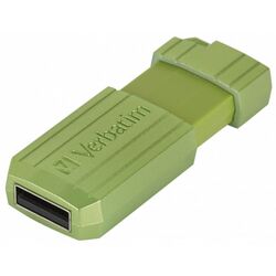 USB flash накопитель Verbatim PinStripe 49070 16GB (Green) Thumb