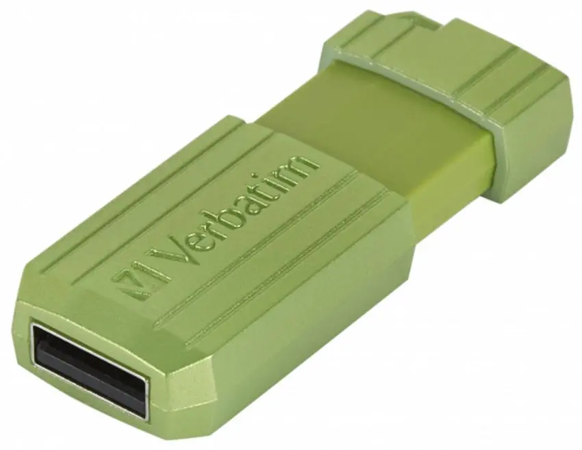USB flash накопитель Verbatim PinStripe 49070 16GB (Green) - 2