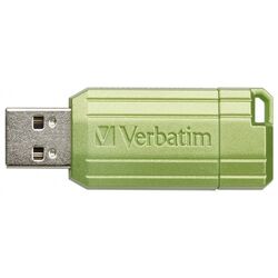 USB flash накопитель Verbatim PinStripe 49070 16GB (Green) Thumb