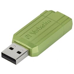 USB flash накопитель Verbatim PinStripe 49070 16GB (Green)