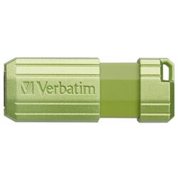 USB flash накопитель Verbatim PinStripe 49070 16GB (Green) Thumb