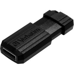 USB flash накопитель Verbatim PinStripe 8GB (Black) Thumb