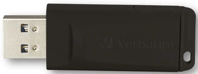 USB flash накопитель Verbatim Slider 128GB (Black) - 3