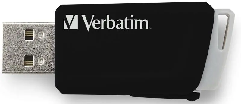 USB flash накопитель Verbatim Store 'n' Click 32GB (Black) - 2