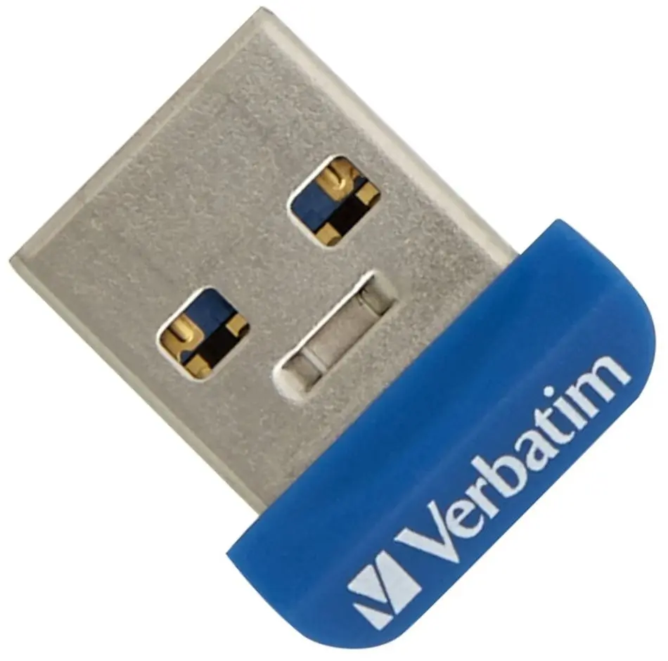 USB flash накопитель Verbatim Store 'n' Stay Nano 32GB (Blue) - 4