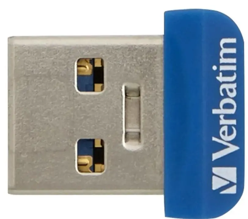 USB flash накопитель Verbatim Store 'n' Stay Nano 64GB (Blue) - 4