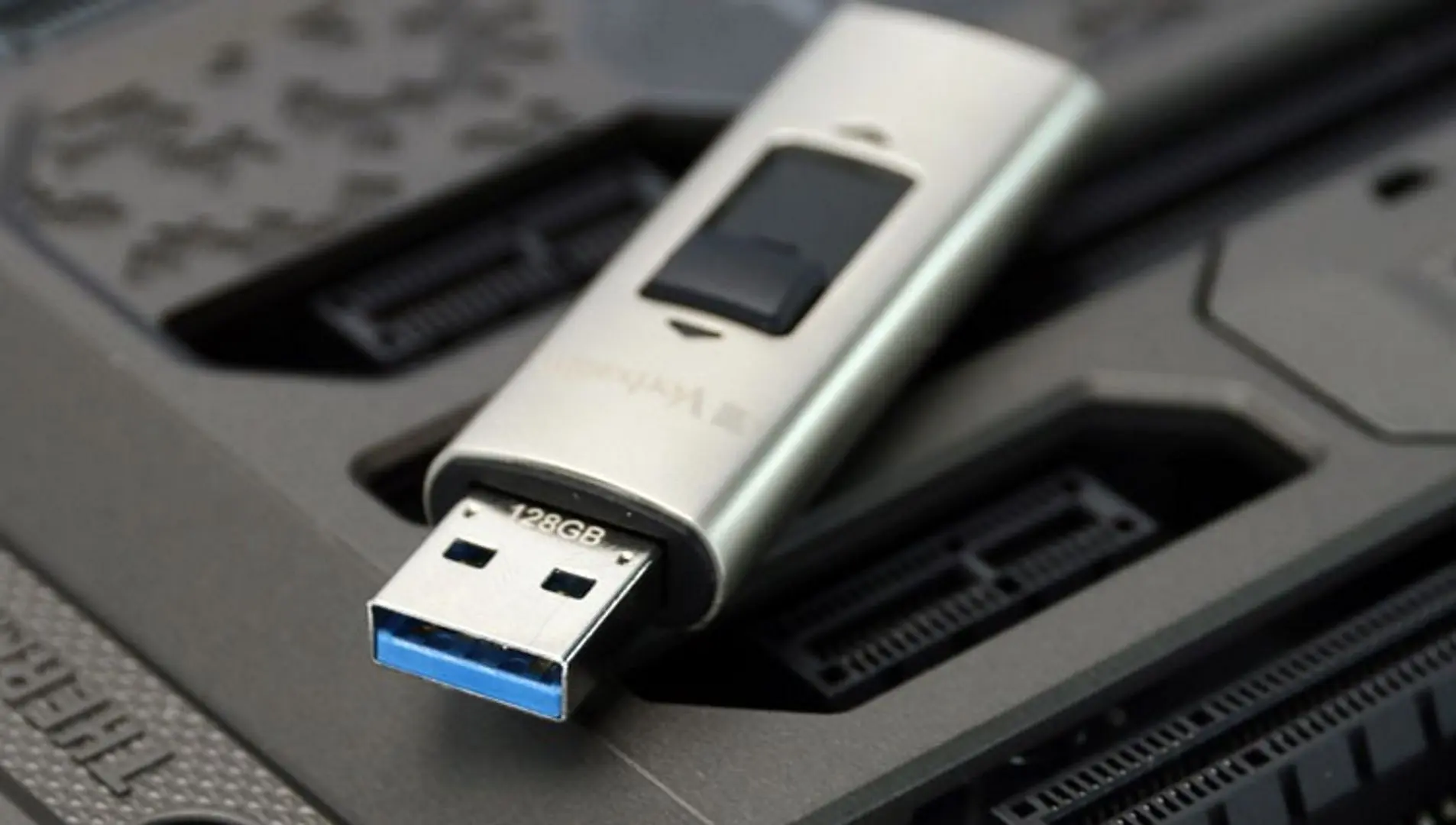 USB flash накопитель Verbatim VX400 128GB (Grey) - 4