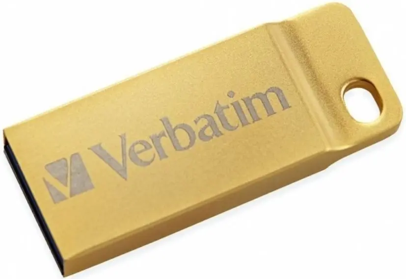 USB flash накопители Verbatim Metal Executive 16Gb (Gold)