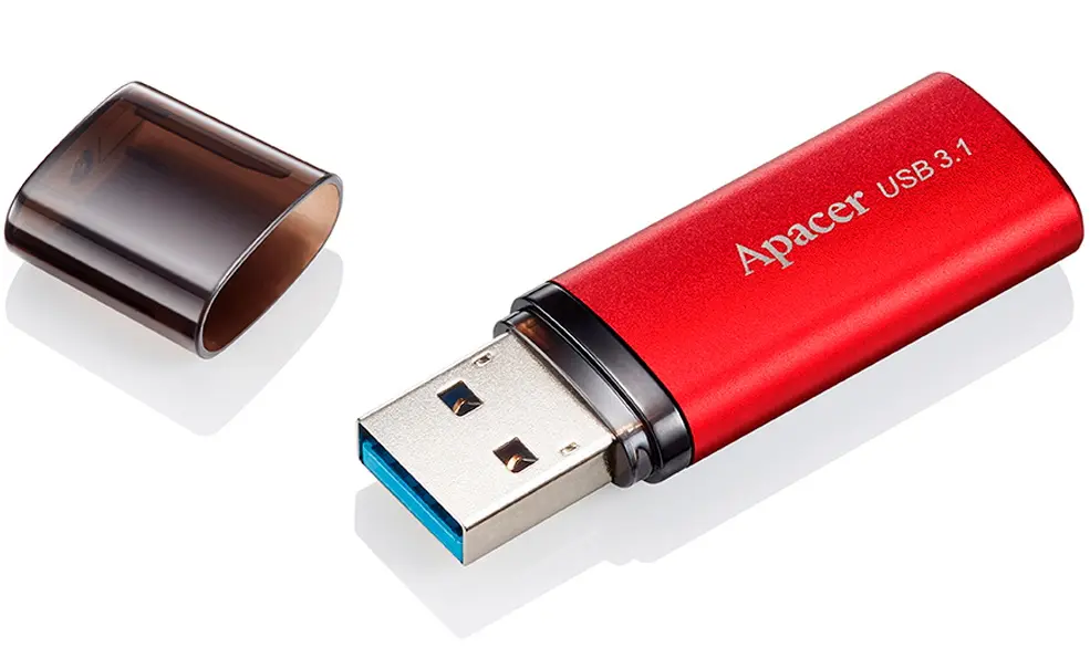 USB flash накопитель Apacer AH25B 128GB (Red) - 2