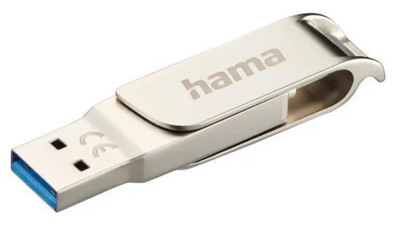 USB flash накопитель Hama C-Rotate Pro 182490 64GB (Silver) - 2