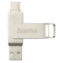 USB flash накопитель Hama C-Rotate Pro 182490 64GB (Silver)