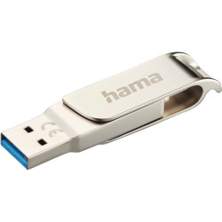 USB flash drive Hama C-Rotate Pro 256GB (Silver) Thumb