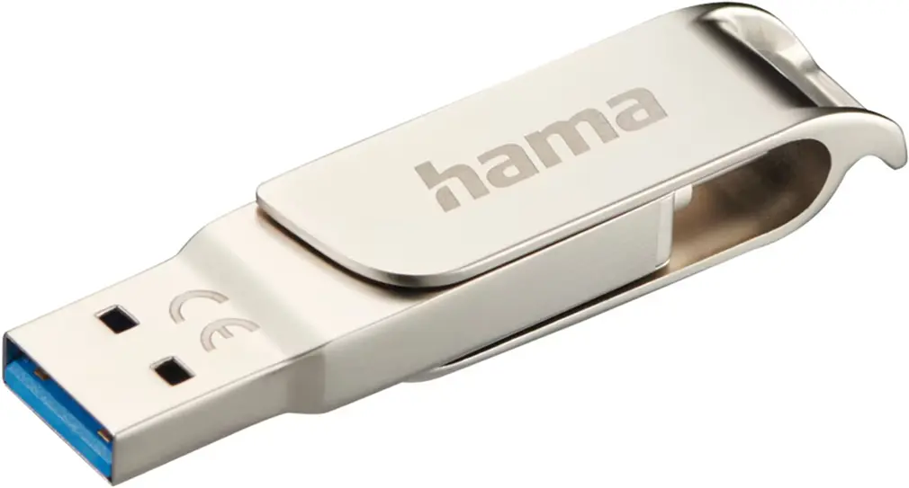 USB flash drive Hama C-Rotate Pro 256GB (Silver) - 2