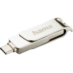 USB flash drive Hama C-Rotate Pro 256GB (Silver) Thumb