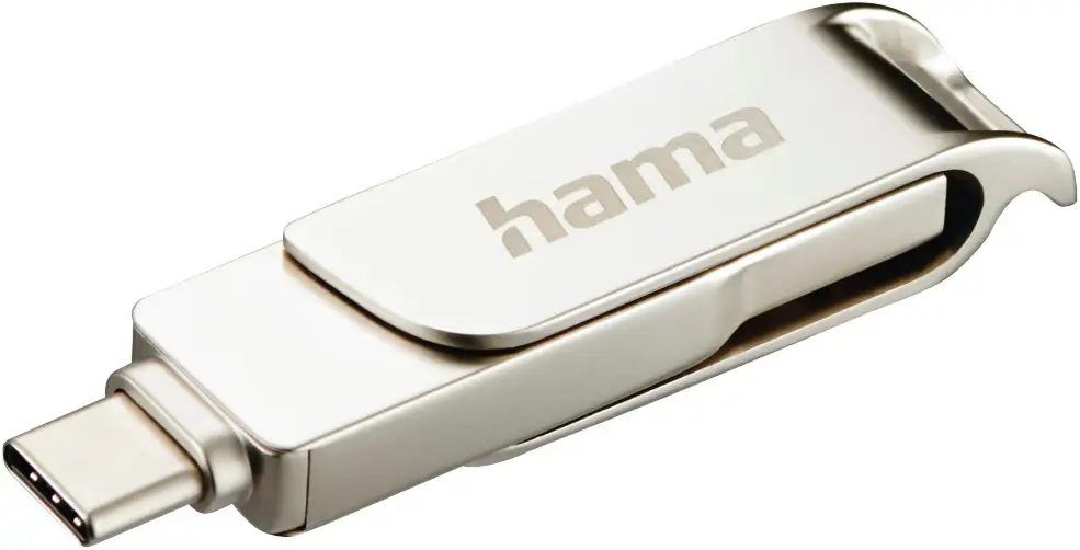 USB flash drive Hama C-Rotate Pro 256GB (Silver) - 3