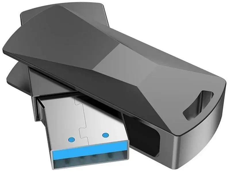 USB flash накопитель Hoco UD5 Wisdom 64GB (Grey) - 2