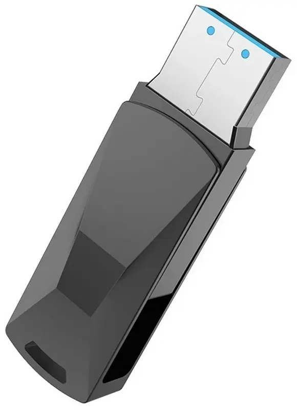 USB flash накопитель Hoco UD5 Wisdom 64GB (Grey) - 3