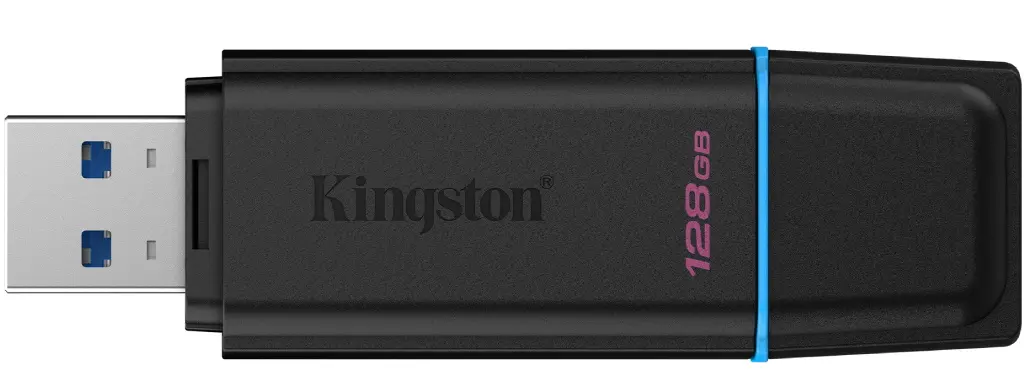 USB flash drive Kingston DataTraveler Exodia G2 128GB (Black/Blue) - 3