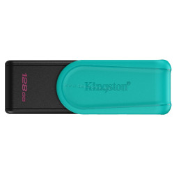 USB flash накопитель Kingston DataTraveler Exodia S 128GB (Black/Turquoise)