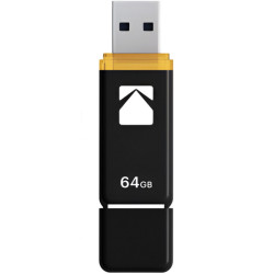 USB flash накопитель Kodak Classic Serie K100 64GB (Black) Thumb