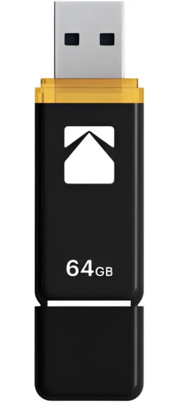 USB flash накопитель Kodak Classic Serie K100 64GB (Black) - 2