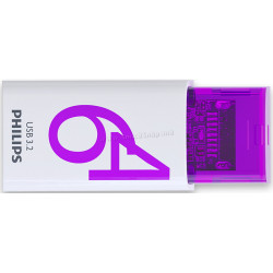 USB flash drive Philips FM60UT064B/93-S 64GB (White/Purple)