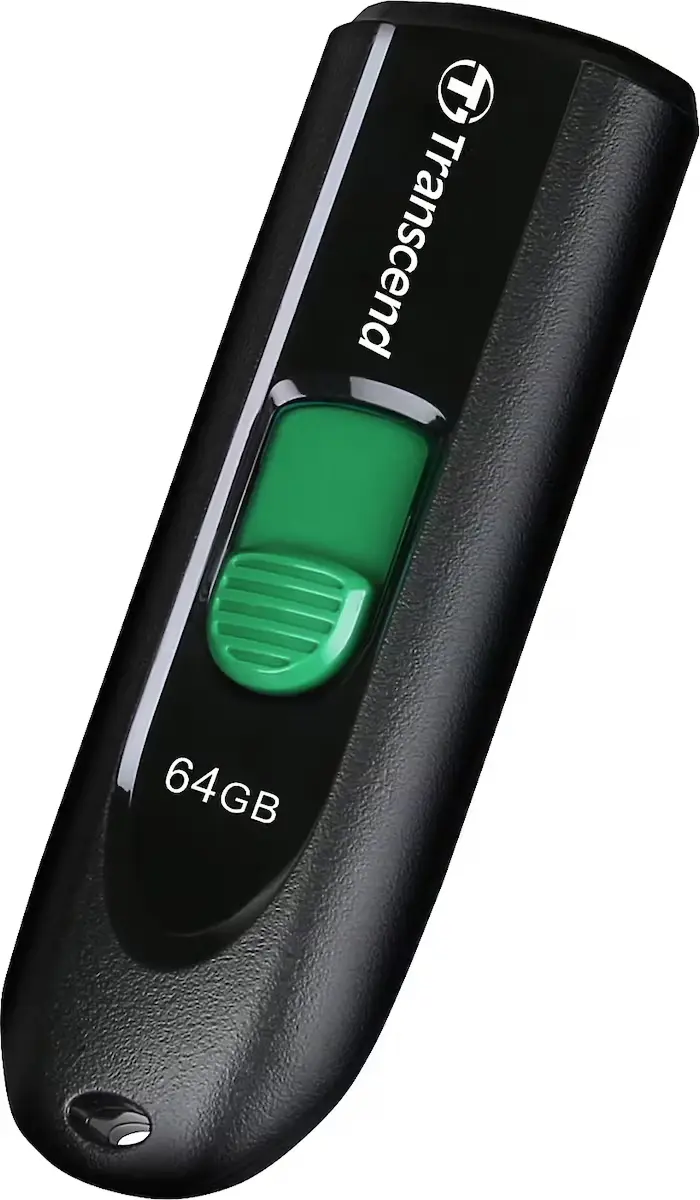 USB flash накопитель Transcend JetFlash 790C 64GB (Black) - 2