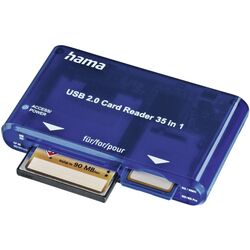 Картридер Hama 55348 (Blue) Thumb