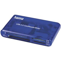 Картридер Hama 55348 (Blue)