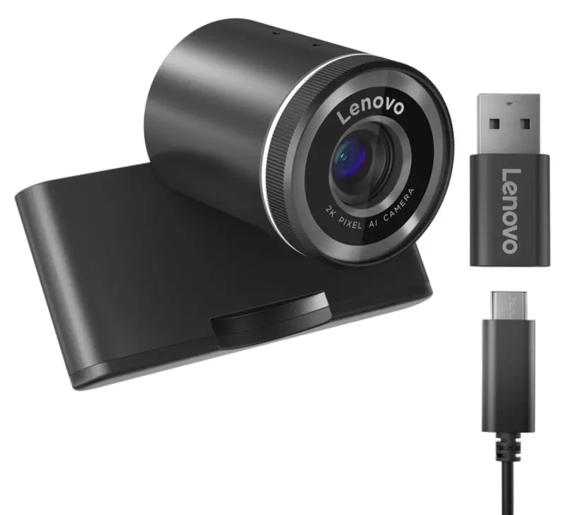 Веб-камера Lenovo QHD 4XC1Q25245 (Black) - 11