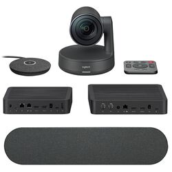 Camera web Logitech Rally Plus Ultra-HD 4K (Black) Thumb