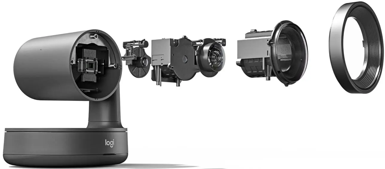 Camera web Logitech Rally Plus Ultra-HD 4K (Black)