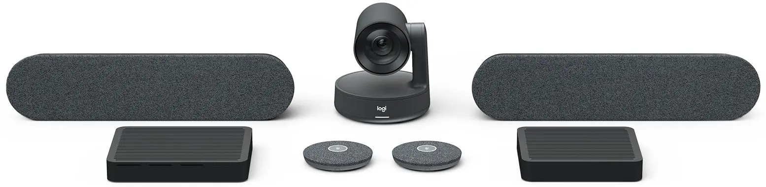 Camera web Logitech Rally Plus Ultra-HD 4K (Black)