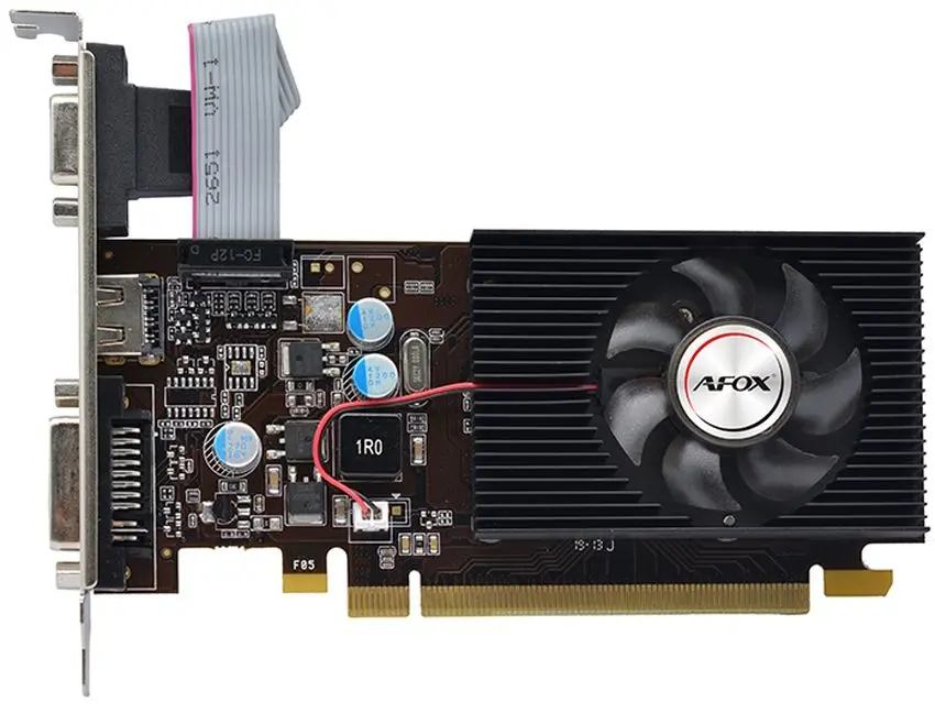 Placa video Afox G 210 NVIDIA Geforce G210 1GB DDR2 (AF210-1024D2LG2-V7)
